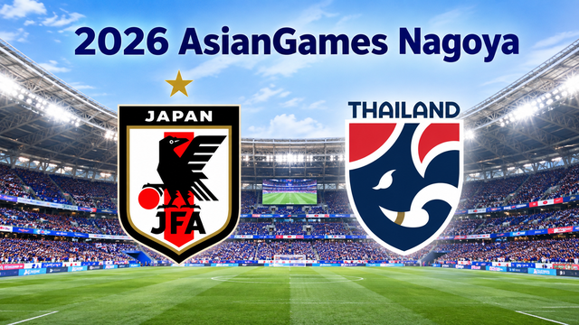 ◆アジア大会◆女子E組1節 日本×タイ HT 日本中嶋のハットトリックと神谷のヘッドで4-0！大量リードで後半へ