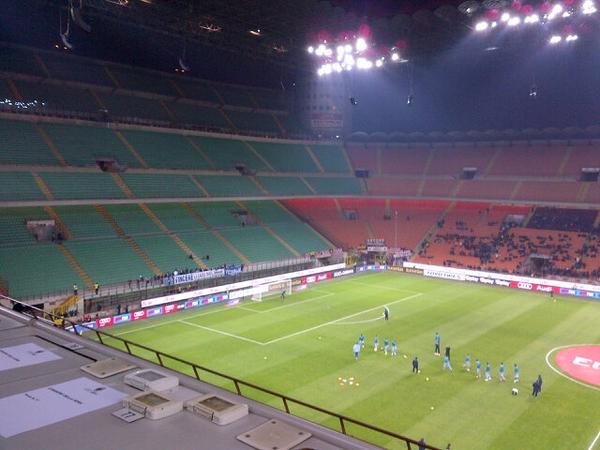 ◆伊杯◆ACミラン対ラツィオ　ガラガラのスタジアムが話題に・・・しかし視聴率は19％超の不思議