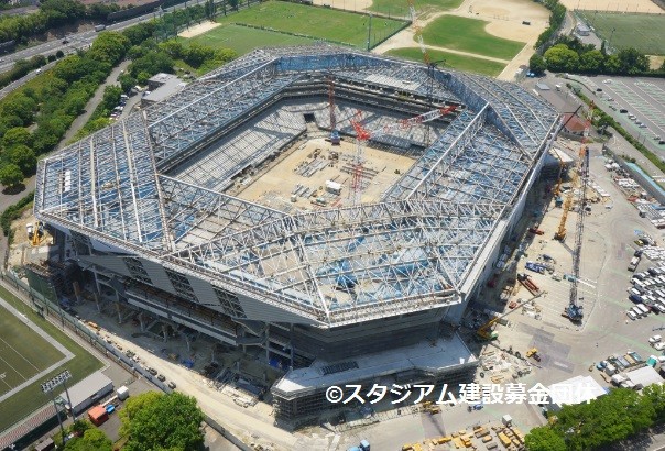 ◆Ｊリーグ◆ガンバ大阪の新スタジアム、目標募金額１４０億円を上回る…計画通りフルスペックで建設　今秋完成