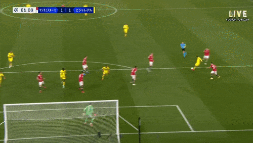 ◆Gif小ネタ◆デヘアのフィスティングが相手FWに当たってまたデヘアの手に…マンUGKデヘアの奇跡的セーブ