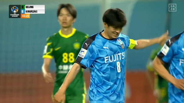 ◆ACL速報◆I組2節 北京×川崎F 川崎F、脇坂のスーパーミドルで無慈悲スコア