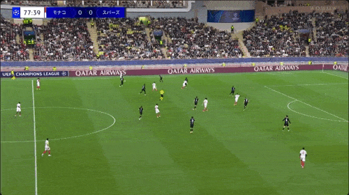 ◆Gif小ネタ◆スパーズ戦78分、南野拓実の股抜きヒールパスが巧すぎる件