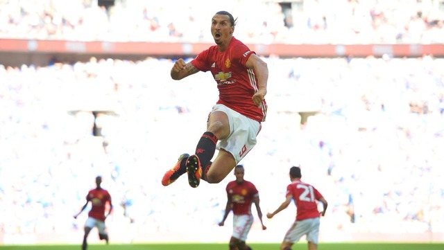 ◆速報◆ズラタン・イブラヒモビッチ　コミュニティーシールドでマンＵ移籍後公式戦初ゴール！マンＵ勝ち越し！