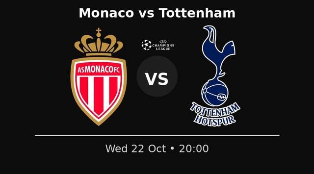 ◆UCL◆LS3節 モナコ×スパーズ スタメン発表！南野拓実ベンチ、高井幸大欠場