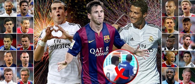◆ＦＩＦＡ◆バロンドール候補23人発表、英国人＆イタリア人０人、スアレスなし　最多はレアルとバイエルンの６人