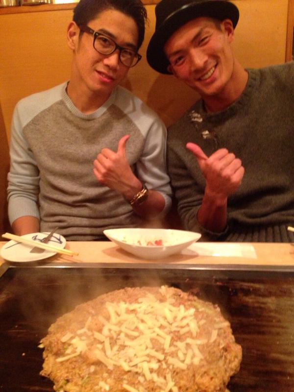 ◆画像小ネタ◆誘っておいてすっぽかしの埋め合わせ？香川と槙野、月島で一緒にもんじゃ
