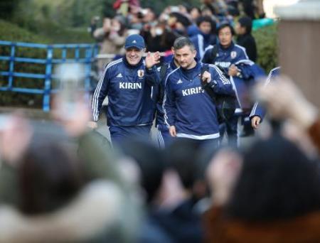 ◆日本代表◆アギーレ監督「香川、本田はスペインのビッグクラブで問題なく通用する・・・武藤もね」