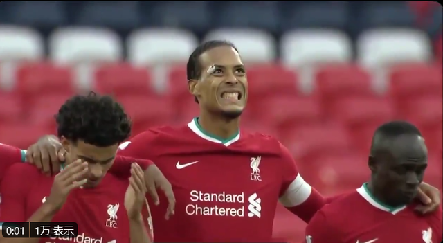 ◆画像◆ブリュースターがPK外した瞬間のファン・ダイクｗｗｗｗｗ