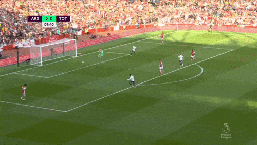 ◆Gif小ネタ◆冨安健洋のダイレクトロングフィードの精度は異常