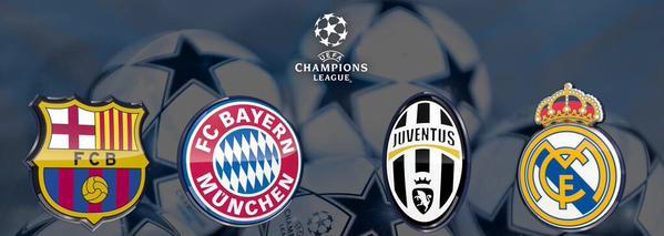 ◆UEFA-CL◆準決勝組合せ決定！バルサ×バイエルン　ユベントス×レアル