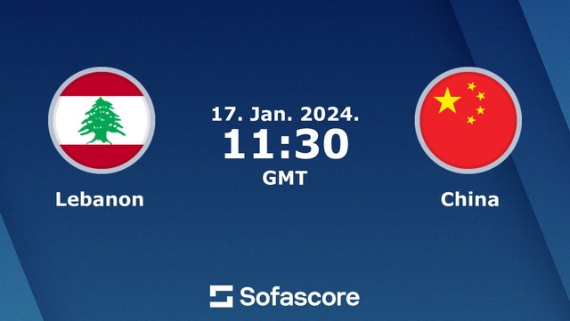 ◆アジア杯◆A組2節 レバノン×中国 中国2試合連続スコアレスドロー