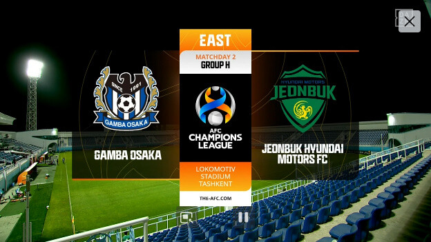 ◆ACL◆H組2節 G大阪×全北 G大阪2点ビハインドから追いつきドロー、後半はザ塩