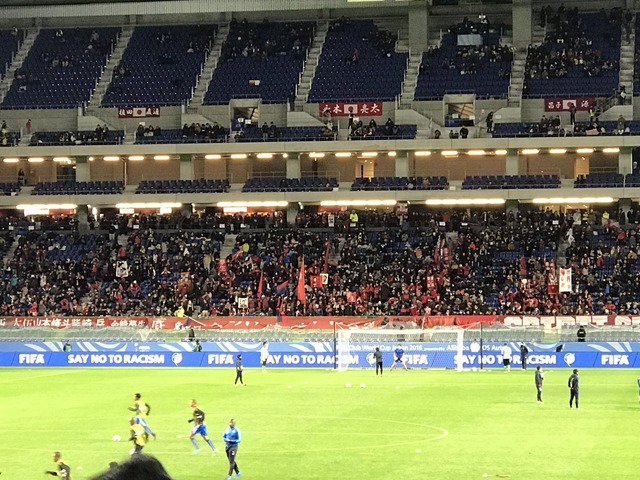 ◆悲報◆CWCの鹿島アントラーズの試合、今日も観客激少　鹿島サポに日曜夜の大阪は厳し過ぎか？