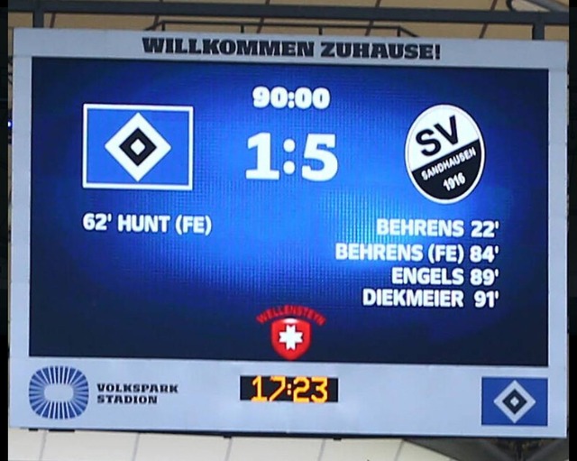 ◆悲報◆最終節で5失点大敗し4位転落2部残留決定したハンブルガーSVがクラブもサポも犬化していると話題に！