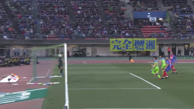 ◆Ｊ判定問題◆ＦＫをスーパーセーブした湘南GK秋元が完全に川島ってると話題に！
