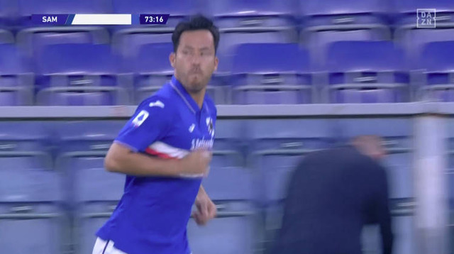 ◆悲報◆サンプドリアDF吉田麻也、入って３０秒で即失点(´・ω・`)