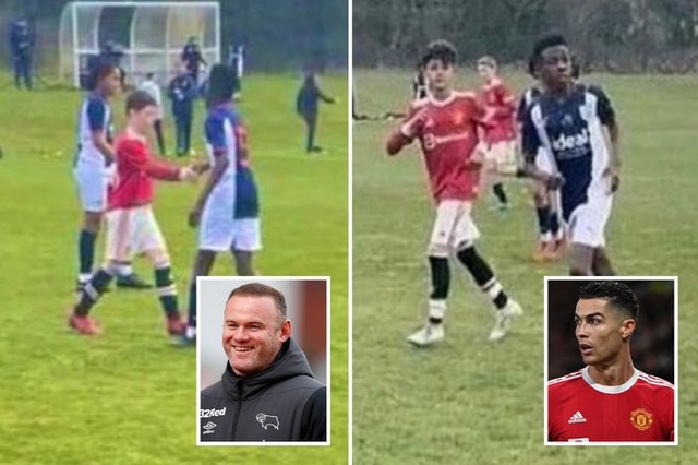 ◆U世代◆マンUユースでチームメイト！クリロナJrとルーニーJrがアベックゴール！