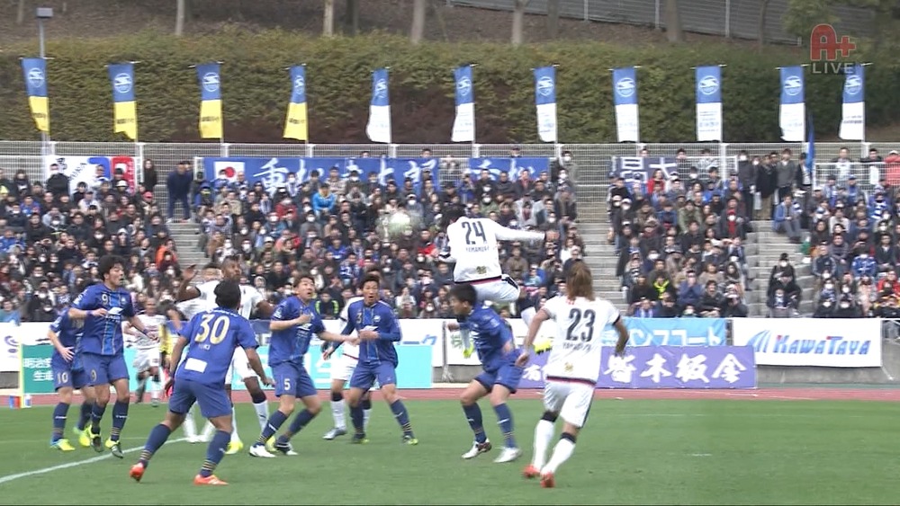 ◆Ｊ好プレー◆Ｃ大阪ＤＦ山村さん　散々ディスられた結果　いつもの超絶飛躍でヘッドを叩きこむｗｗｗ