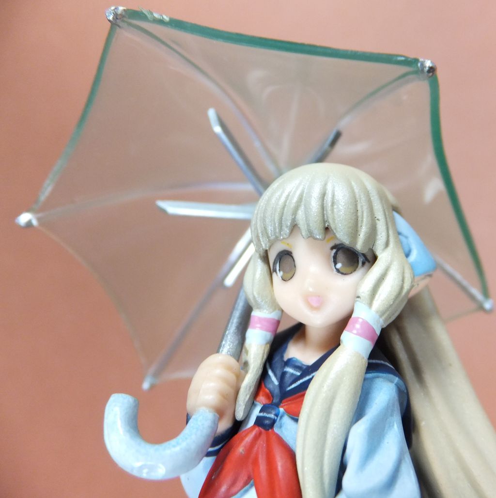 海洋堂 ちょびっツ アニメ版 カプセルフィギュア ちぃ「雨の日