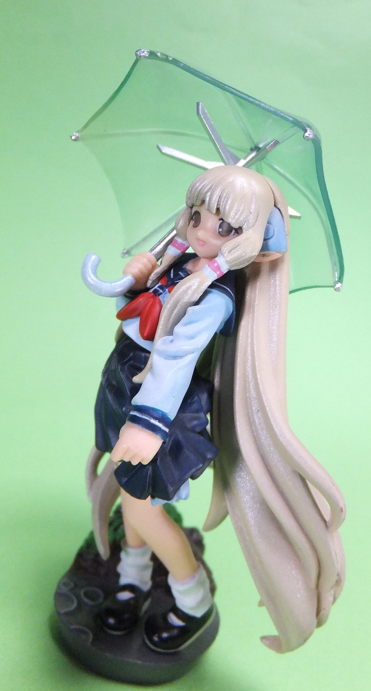 海洋堂 ちょびっツ アニメ版 カプセルフィギュア ちぃ「雨の日