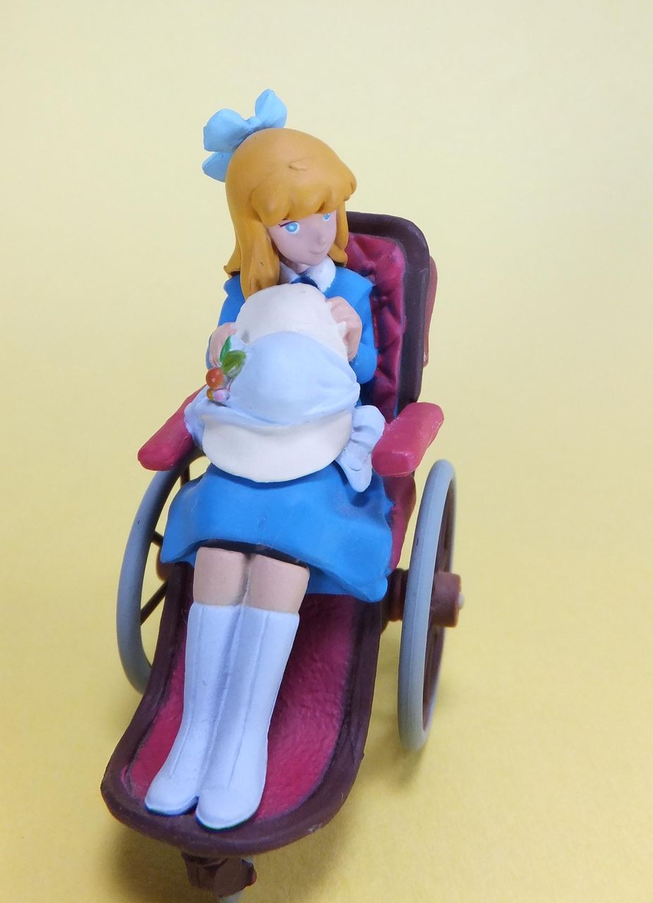 海洋堂 アルプスの少女ハイジ 車椅子のクララ クーネル 海洋堂 アルプスの少女ハイジ 車椅子のクララ クーネル