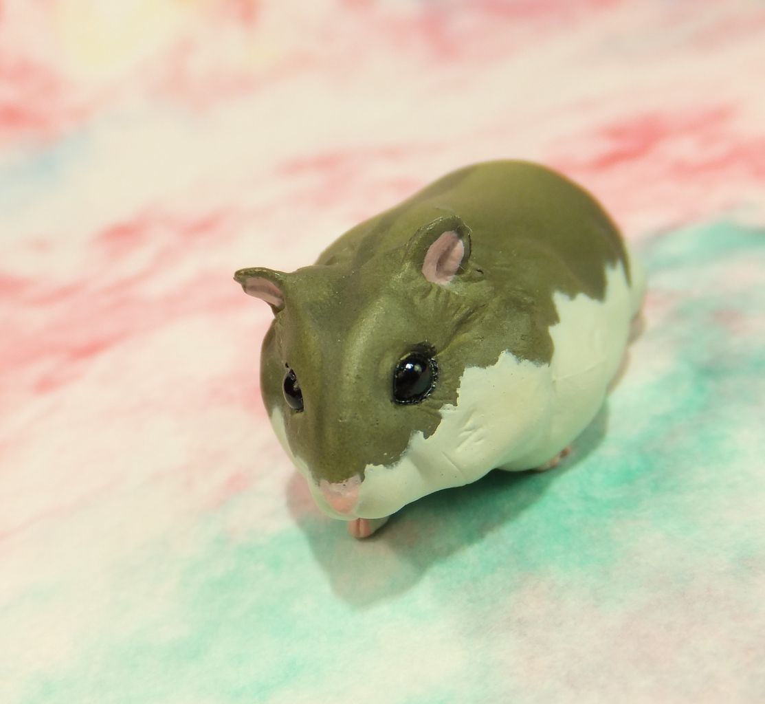 海洋堂 ハムスターズランチ ジャンガリアンハムスター サファイアブルー クーネル