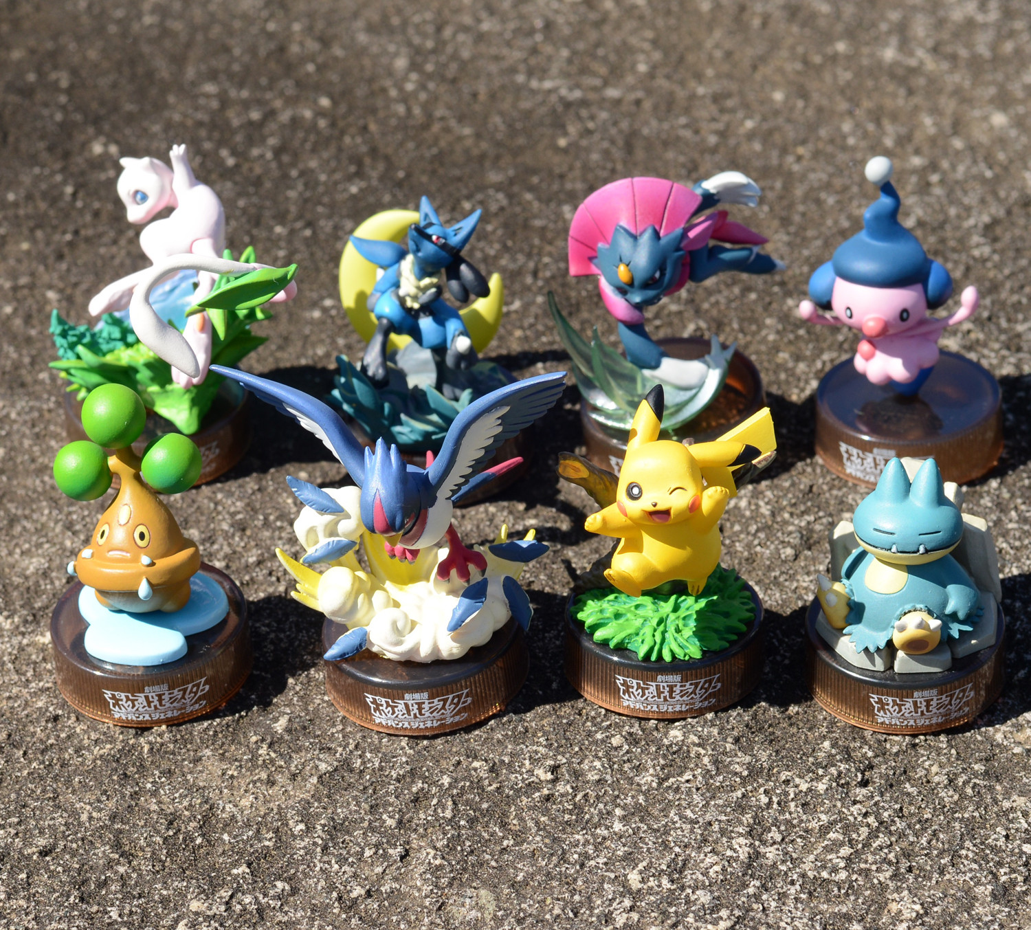 海洋堂 ポケモンフィギュアコレクション ミュウと波導の勇者ルカリオ 