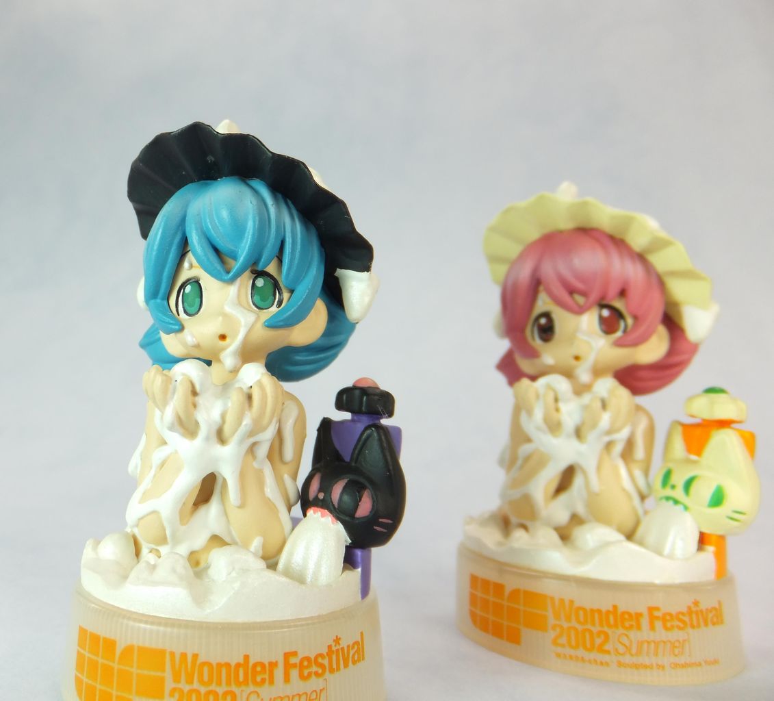 ワンダちゃん リセットちゃん ボトルキャップ 全種セット ワンダーフェスティバル ワンダちゃん＆リセットちゃん ワンダーフェスティバル2002夏