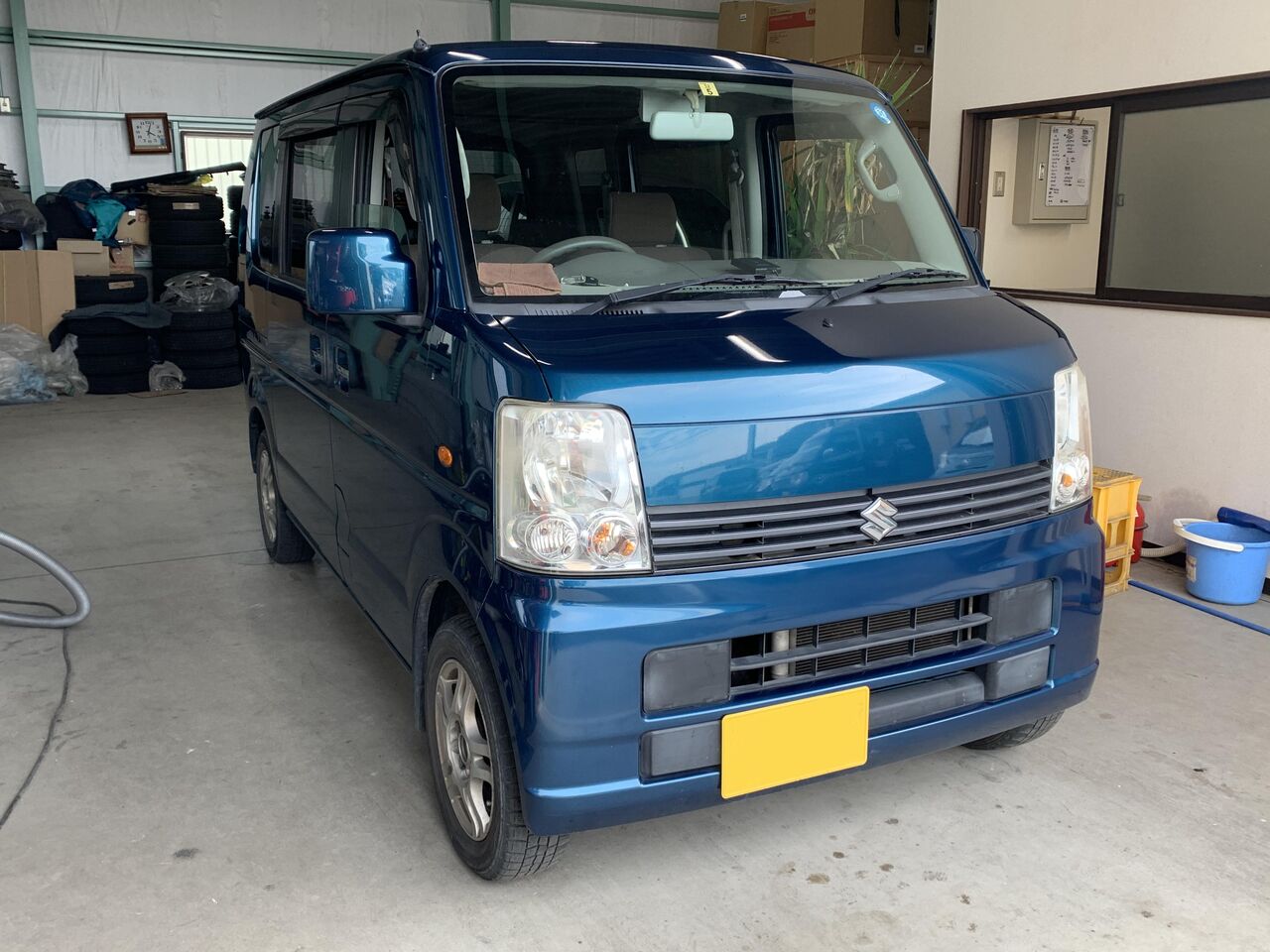 車検整備 スズキ エブリィワゴン Da64w 機関だけでなく内装 外装のメンテナンスも 栃木県鹿沼市 宇都宮市 ガレージ シースワロー 作業メニュー Garage Sea Swallow ガレージ シースワロー 栃木県の中古車販売店
