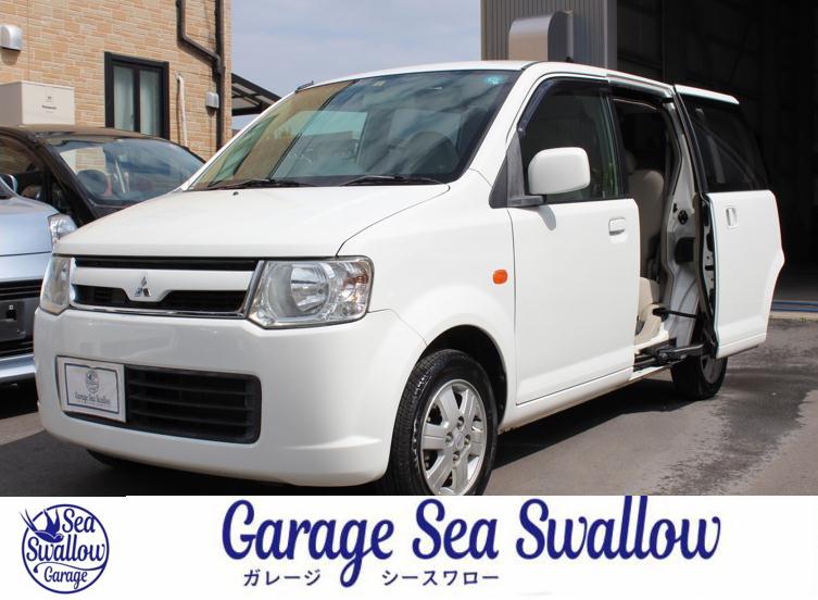 片側オートスライドドア 三菱 Ekワゴン Hw Ms ホワイトソリッド 入庫です Garage Sea Swallow ガレージ シースワロー 栃木県の中古車販売店