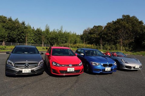 ドイツ車買っても高速乗らないで下道だけ走ってる奴らなんだよ。下道だけなら日本車のが快適だろ