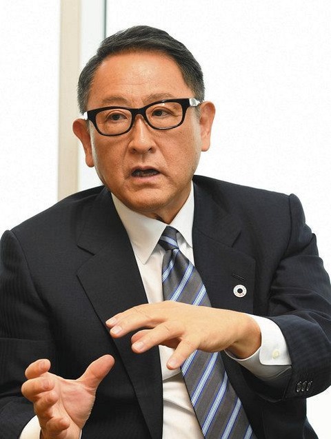 【悲報】トヨタ社長「一部の政治家が『すべて電気自動車に』と言っているが、それは違うと思う」