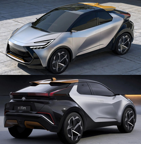 【速報】トヨタ「C-HR プロローグ」とかいう次世代の車がこちらwwwwwww