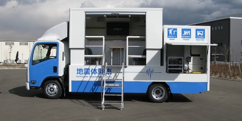 【動画】地震体験車、ガチでスゴイｗｗｗｗｗｗｗ