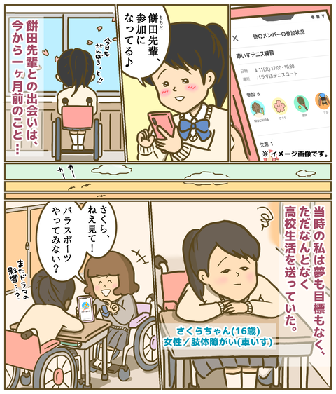 餅田先輩との出会い