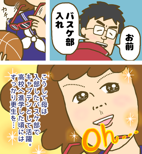 ヤンキー中学生はバスケ部のキャプテンとして活躍するが