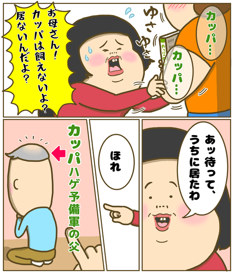 我が家のカッパ
