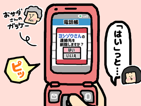 電話帳の連絡先の整理