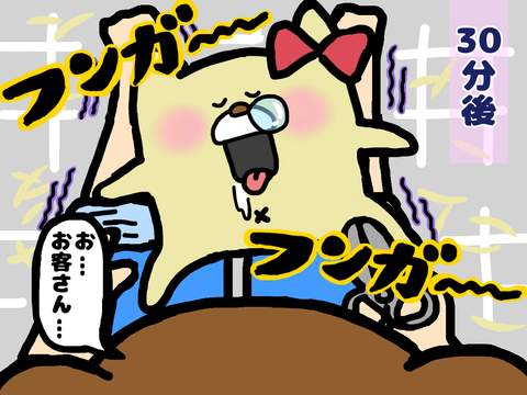 自宅で犬のトリミング