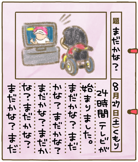 観察日記「まだかな？」
