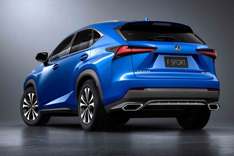 2018-Lexus-NX-300-F-Sport-rear-three-quarter