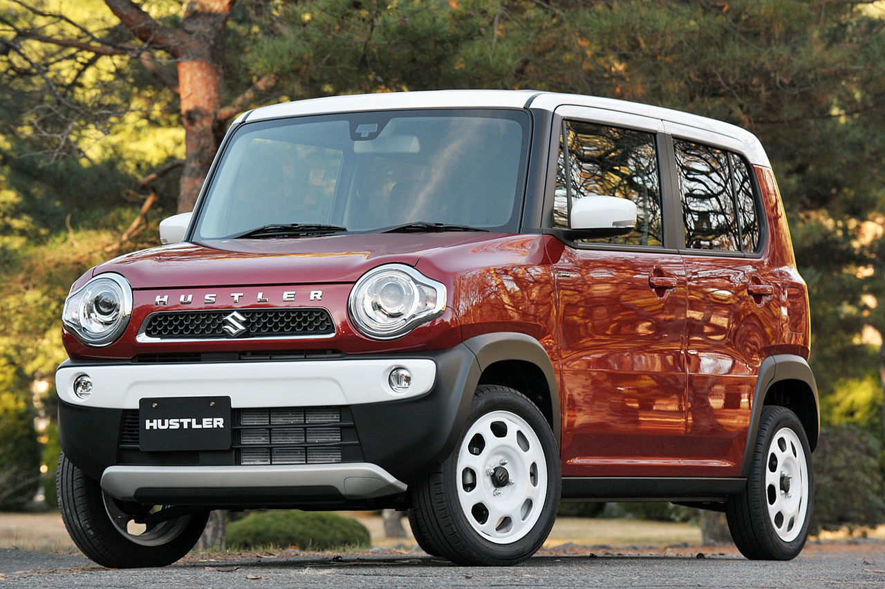 ハスラーワイド版 スズキ クロスビー 2台のコンセプトカーも同時に公開 クルマにょん人 クールjapan