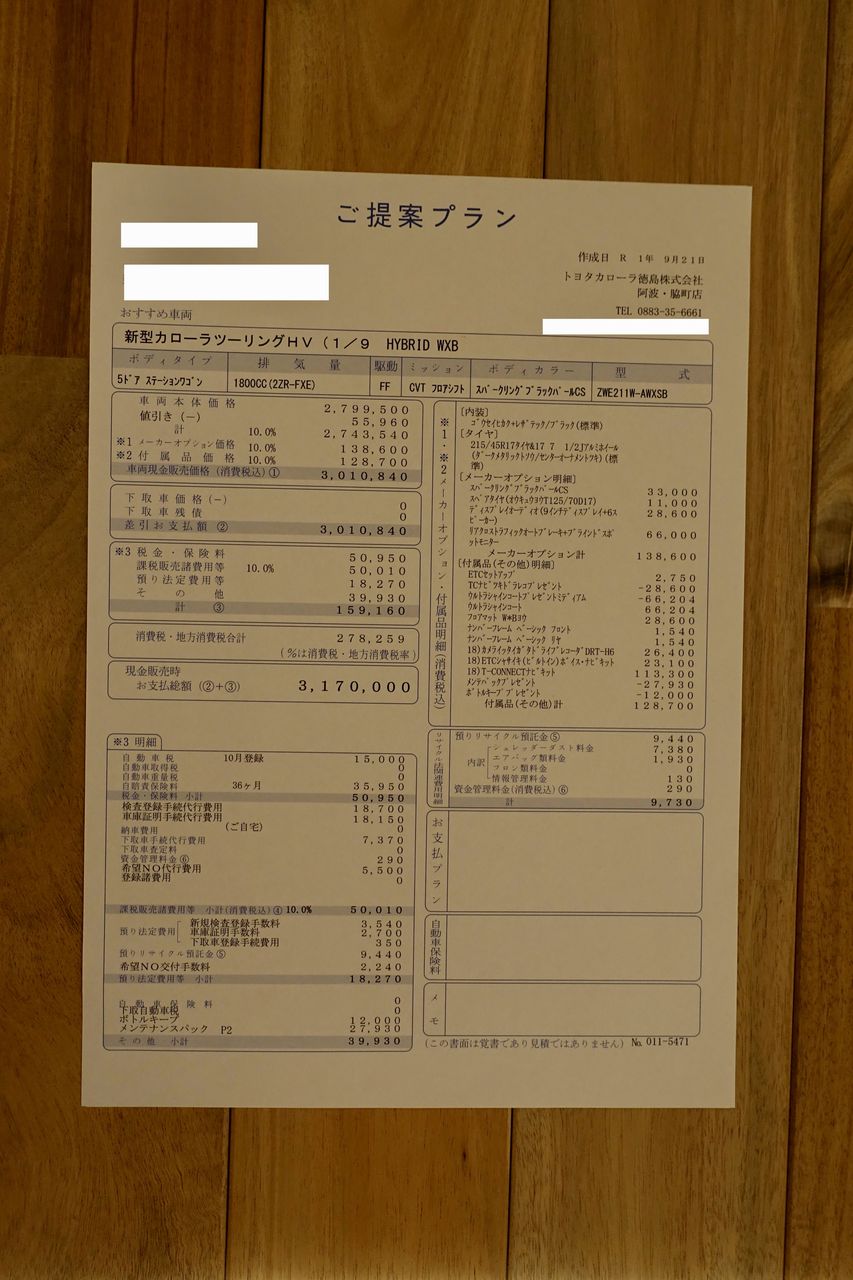 新型カローラ ツーリングが気に入ったので見積もり作成 結果は300万円超え 背伸びレクサスオーナー 新型カローラ ツーリングが気に入ったので見積もり作成 結果は300万円超え 背伸びレクサスオーナー