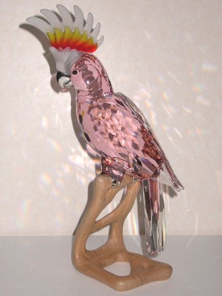【新品✨️】SWAROVSKI　スワロフスキー　ピンク　オカメインコ スワロフスキーswarovski オカメインコピンク
