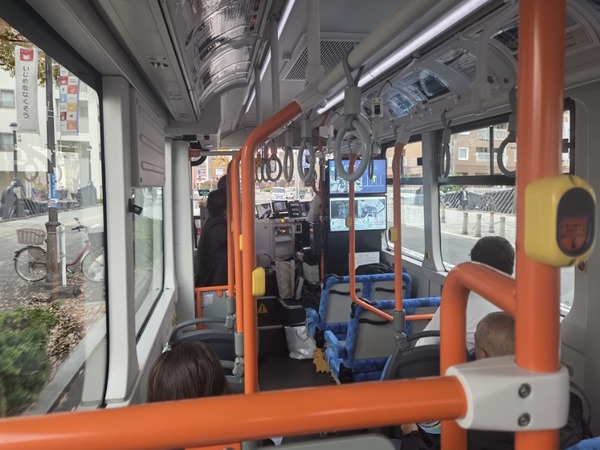 堺東駅のロータリーの様子