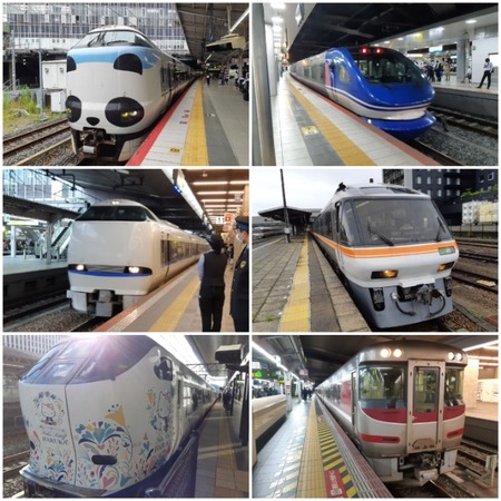 新大阪駅で見れる特急列車