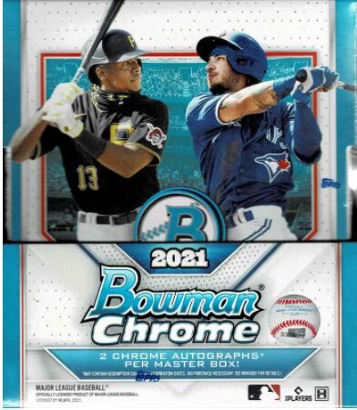 MLB メジャーリーグカード 2021 bowman chrome hobby 1box開封 : プロ 