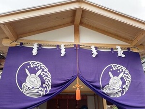 なでうさぎさんのお社2024年