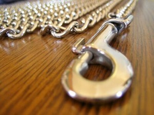 チェーン長さ4.5mのステンレス製係留用チェーン