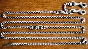 黒柴用のWナスカンタイプのステンレス製係留用チェーン